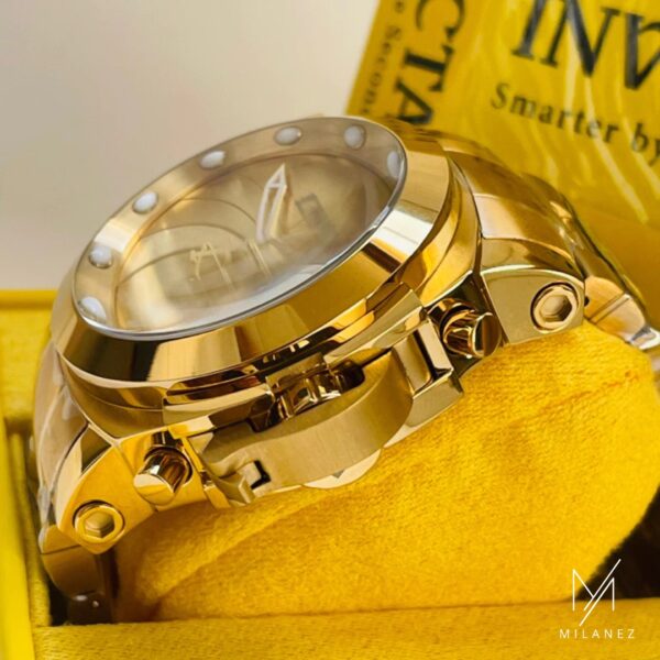 Relógio Invicta Coalition Forces Vortex - Dourado e Azul - Image 5
